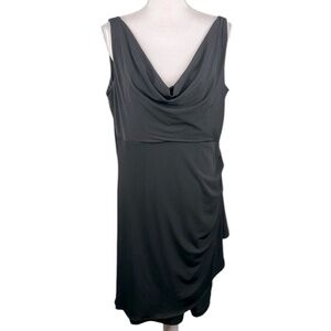 AA Studio Black Special Occasion Wedding Career Little Black Dress Size 14